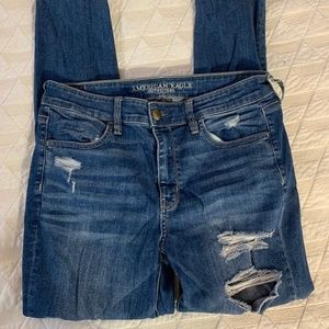 American Eagle Distressed Skinny Jeans